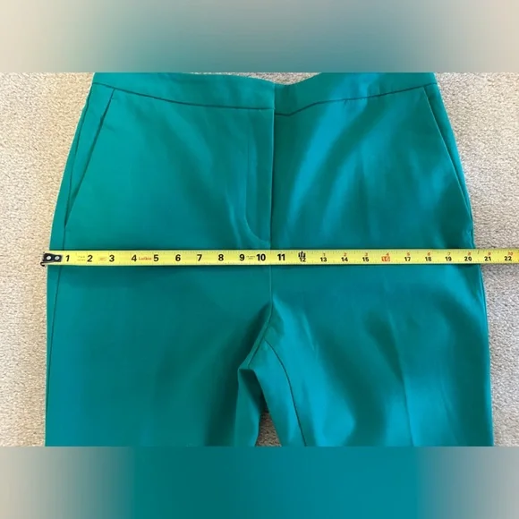 Nwot Ann Taylor green slim fit pants - Picture 8 of 10